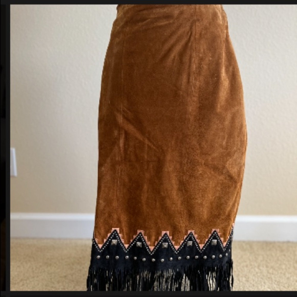 Cripple Creek velvet skirt
